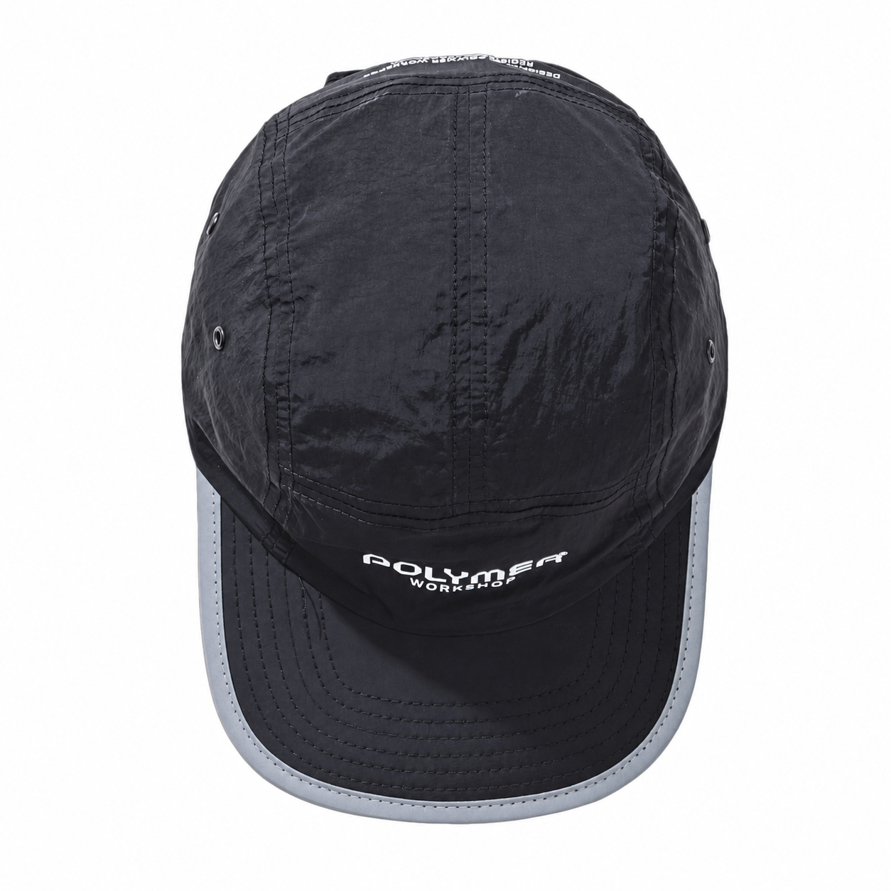 POLYMER Work Cap 黑色帽子 白底商品圖