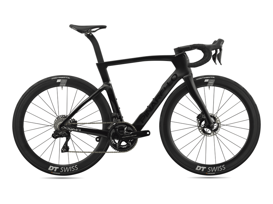 PINARELLO DOGMA F BLACK ON BLACK 配色示意