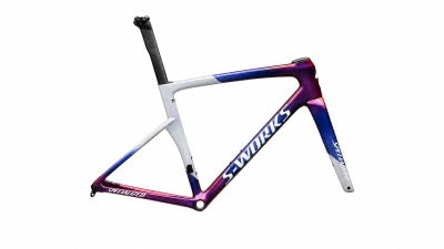 SPECIALIZED S-Works Tarmac SL9 Frameset Gloss Dove Grey 白底商品圖