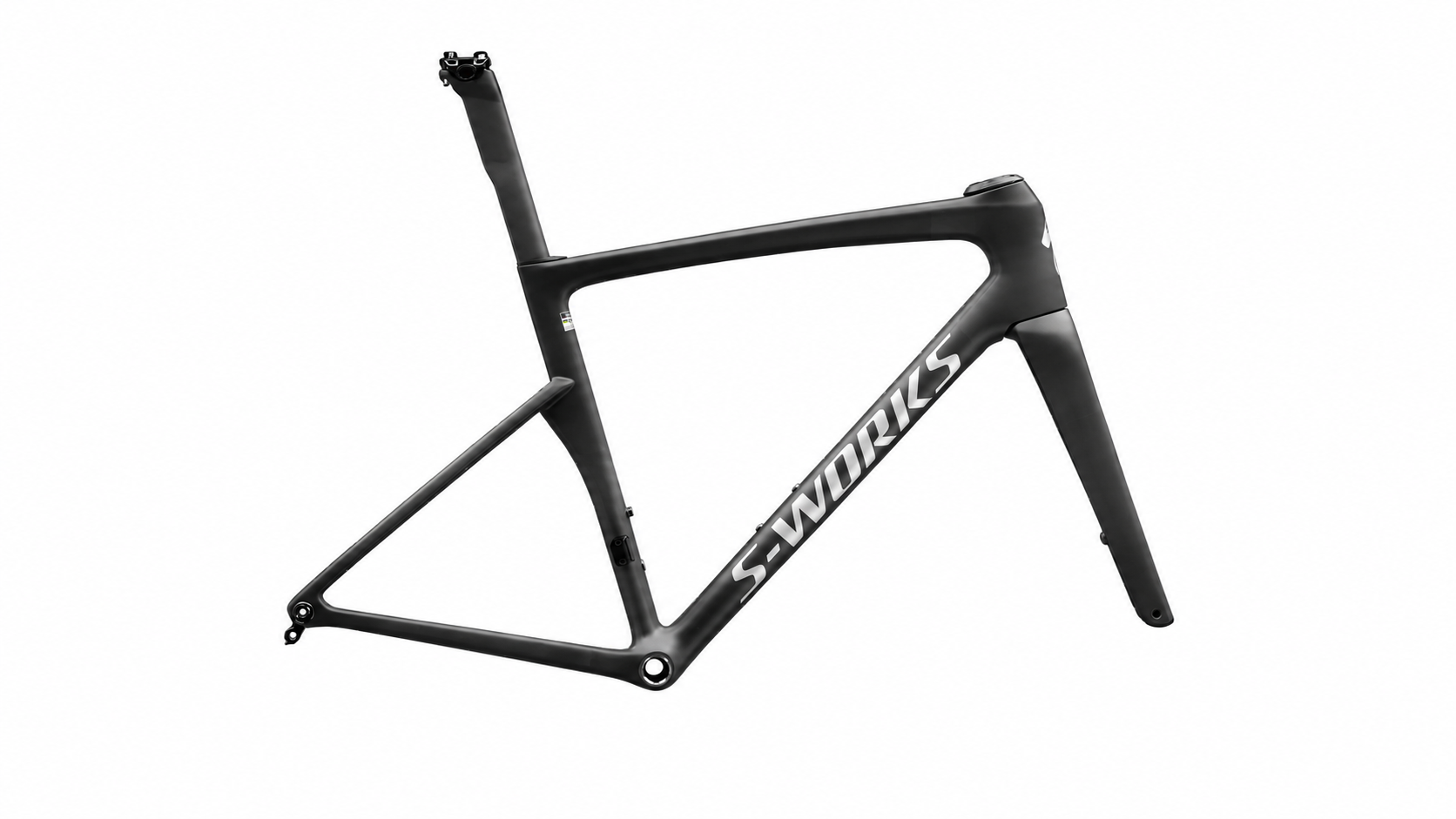 SPECIALIZED S-Works Tarmac SL9 Frameset Satin Carbon 白底商品圖